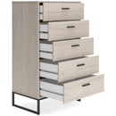 Signature Design by Ashley Socalle EB1864-245 Five Drawer Chest IMAGE 2