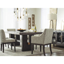 Signature Design by Ashley Burkhaus D984-01A Dining Upholstered Arm Chair IMAGE 8