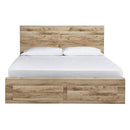 Signature Design by Ashley Hyanna B1050B11 King Panel Storage Bed IMAGE 2