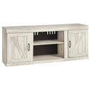 Signature Design by Ashley Bellaby EW0331-268 Large TV Stand with Fireplace Option IMAGE 1