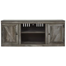 Signature Design by Ashley Wynnlow EW0440-268 Large TV Stand with Fireplace Option IMAGE 3