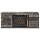 Signature Design by Ashley Derekson EW0200W7 TV Stand with Electric Fireplace IMAGE 2