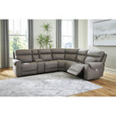 Signature Design by Ashley Starbot 23501S5 6 pc Power Reclining Sectional IMAGE 3