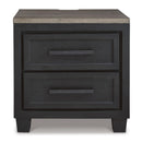 Signature Design by Ashley Foyland B989-92 Two Drawer Night Stand IMAGE 3