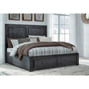 Signature Design by Ashley Foyland B989B2 Queen Panel Storage Bed IMAGE 5
