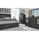 Signature Design by Ashley Foyland B989B2 Queen Panel Storage Bed IMAGE 8