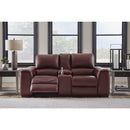 Signature Design by Ashley Alessandro U2550118 Power Reclining Loveseat with Console and Adjustable Headrest IMAGE 7