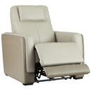Signature Design by Ashley Battleville U3070513 Power Recliner with Adjustable Headrest IMAGE 2