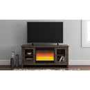 Signature Design by Ashley Arlenbry W275W5 Corner TV Stand with Electric Fireplace IMAGE 4