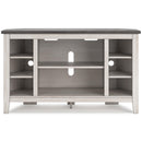 Signature Design by Ashley Dorrinson W287-67 Corner TV Stand with Fireplace Option IMAGE 2
