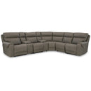 Signature Design by Ashley Starbot 23501S7 7 pc Power Reclining Sectional IMAGE 1
