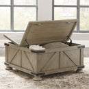Signature Design by Ashley Aldwin T457T1 Coffee Table and 2 End Tables IMAGE 3