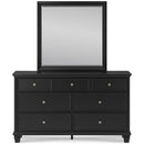 Signature Design by Ashley Lanolee B687B1 Dresser and Mirror IMAGE 3