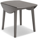 Signature Design by Ashley Shullden D194-15 Round Dining Room Drop Leaf Table IMAGE 2