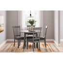 Signature Design by Ashley Shullden D194-15 Round Dining Room Drop Leaf Table IMAGE 7