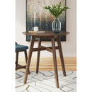 Signature Design by Ashley Lyncott D615-13 Round Dining Room Counter Table IMAGE 4