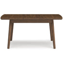 Signature Design by Ashley Lyncott D615-35 Rectangular Dining Room Butterfly Extension Table IMAGE 4