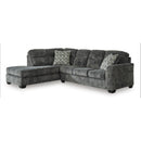 Signature Design by Ashley Lonoke 50504S1 2 pc Sectional with Chaise IMAGE 1