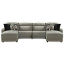 Signature Design by Ashley Colleyville 54405S15 4 pc Power Reclining Sectional with Chaise IMAGE 1