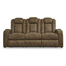 Signature Design by Ashley Wolfridge 6070315 Power Reclining Sofa with Adjustable Headrest IMAGE 3
