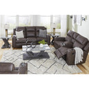 Signature Design by Ashley Lavenhorne 6330689 Reclining Sofa with Drop Down Table IMAGE 11