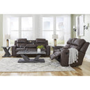 Signature Design by Ashley Lavenhorne 6330689 Reclining Sofa with Drop Down Table IMAGE 19