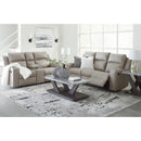 Signature Design by Ashley Lavenhorne 6330789 Reclining Sofa with Drop Down Table IMAGE 11