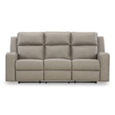 Signature Design by Ashley Lavenhorne 6330789 Reclining Sofa with Drop Down Table IMAGE 3