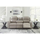 Signature Design by Ashley Lavenhorne 6330789 Reclining Sofa with Drop Down Table IMAGE 6