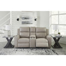 Signature Design by Ashley Lavenhorne 6330794 Double Reclining Loveseat with Console IMAGE 6