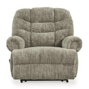 Signature Design by Ashley Movie Man 6380329 Zero Wall Recliner IMAGE 3