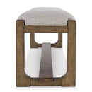 Signature Design by Ashley Cabalynn D974-00 Large Upholstered Dining Room Bench IMAGE 3