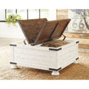 Signature Design by Ashley Wystfield T459T3 Coffee Table and 2 End Tables IMAGE 3