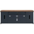 Signature Design by Ashley Landocken W402-68 XL TV Stand with Fireplace Option IMAGE 5