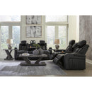 Signature Design by Ashley Caveman Den 9070315 Power Reclining Sofa with Adjustable Headrest IMAGE 15
