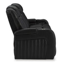 Signature Design by Ashley Caveman Den 9070315 Power Reclining Sofa with Adjustable Headrest IMAGE 4