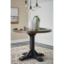 Signature Design by Ashley Valebeck D546D21 Counter Height Dining Table IMAGE 4