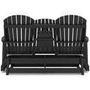 Signature Design by Ashley Hyland wave P108-835 Glider Loveseat IMAGE 5