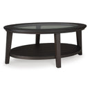 Signature Design by Ashley Celamar T429-0 Oval Cocktail Table IMAGE 1