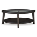 Signature Design by Ashley Celamar T429-0 Oval Cocktail Table IMAGE 2