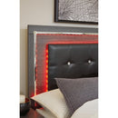 Signature Design by Ashley Lodanna B214B13 King Panel Bed with 2 Storage Drawers IMAGE 5