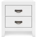 Signature Design by Ashley Binterglen B427-92 Two Drawer Night Stand IMAGE 3