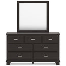 Signature Design by Ashley Covetown B441B1 Dresser and Mirror IMAGE 3