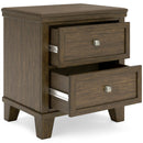 Benchcraft Shawbeck B625-92 Two Drawer Night Stand IMAGE 2