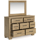 Signature Design by Ashley Galliden B841B1 Dresser and Mirror IMAGE 2