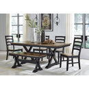 Signature Design by Ashley Wildenauer D634-00 Large Dining Room Bench IMAGE 6