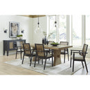 Signature Design by Ashley Galliden D841-02A Dining Upholstered Arm Chair IMAGE 7