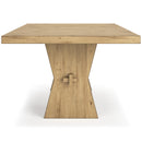 Signature Design by Ashley Galliden D841-45 Rectangular Dining Room Table IMAGE 3