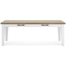 Signature Design by Ashley Ashbryn D844-25 Rectangular Dining Room Table IMAGE 2