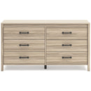 Signature Design by Ashley Battelle EB3929-231 Six Drawer Dresser IMAGE 3